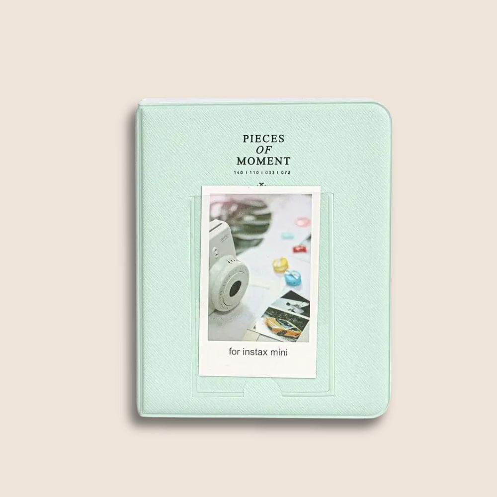 Album Photo en Cuir Vert