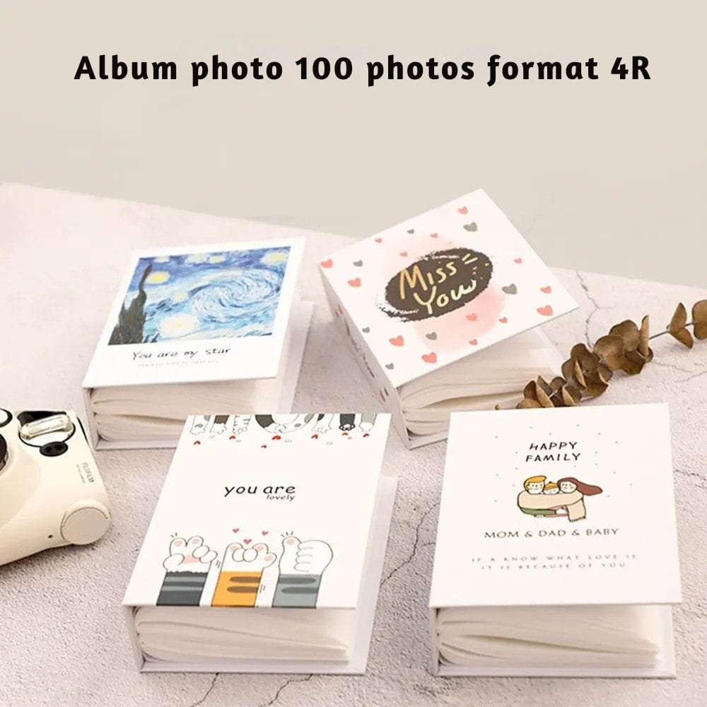 Album Photo Fantaisie<br>Pour photos 4R, 10x15