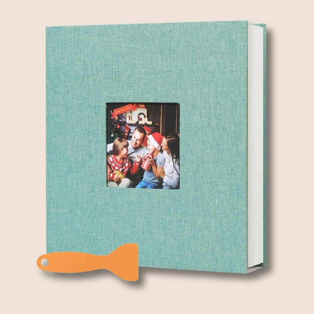 Album Photo Haut de Gamme Turquoise