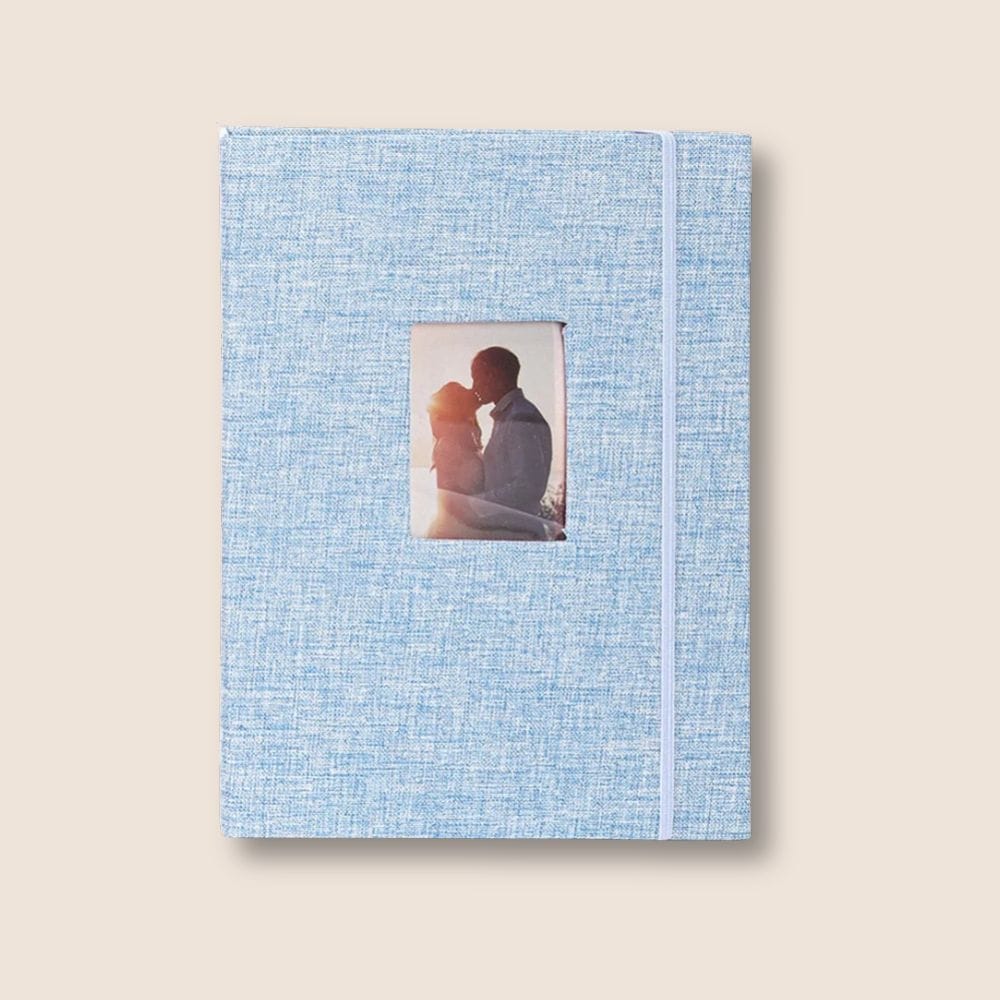 Album Photo Vintage Bleu