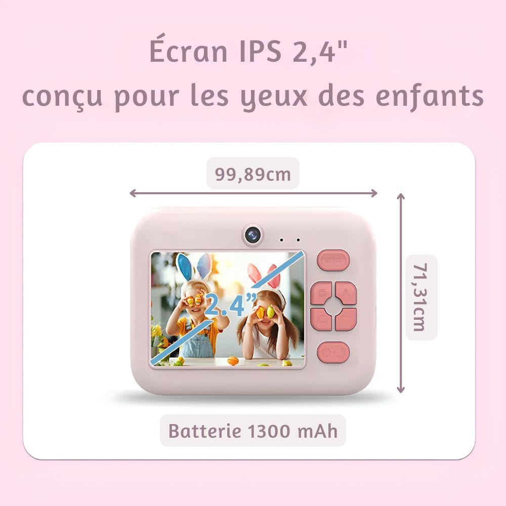 Appareil Photo Instantané Numérique — Bluetooth, 48MP, Selfie