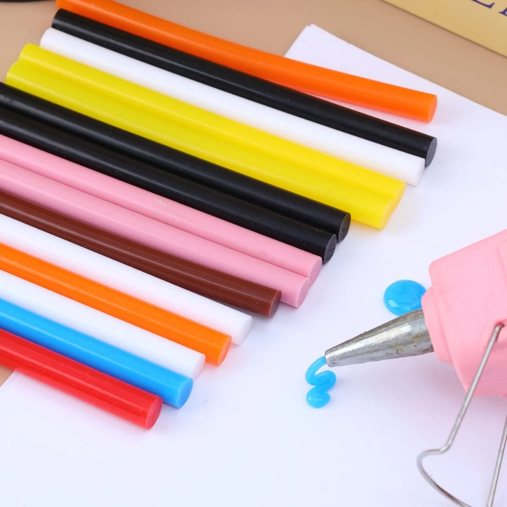 Bâton Colle Chaude 7mm Multicolore – Pack 10 à 100