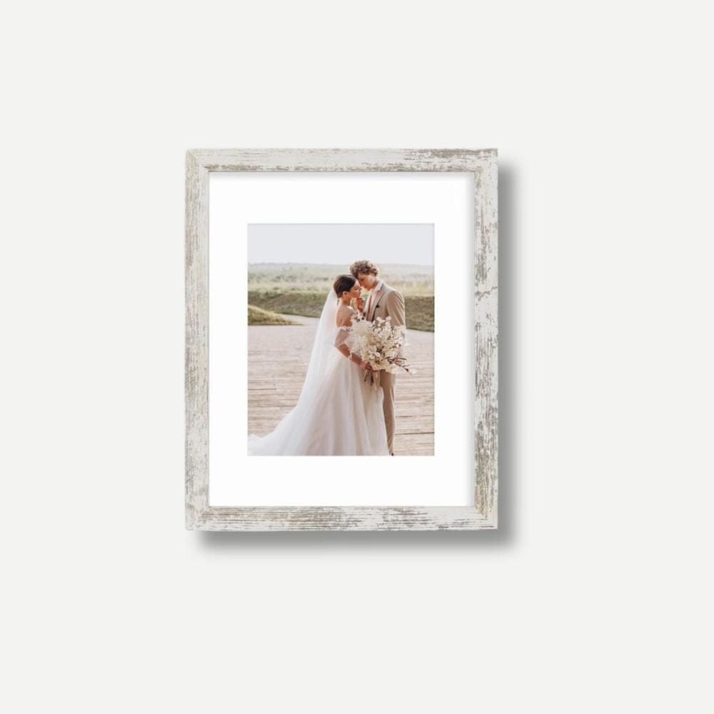 Cadre Photo Bois Vieilli