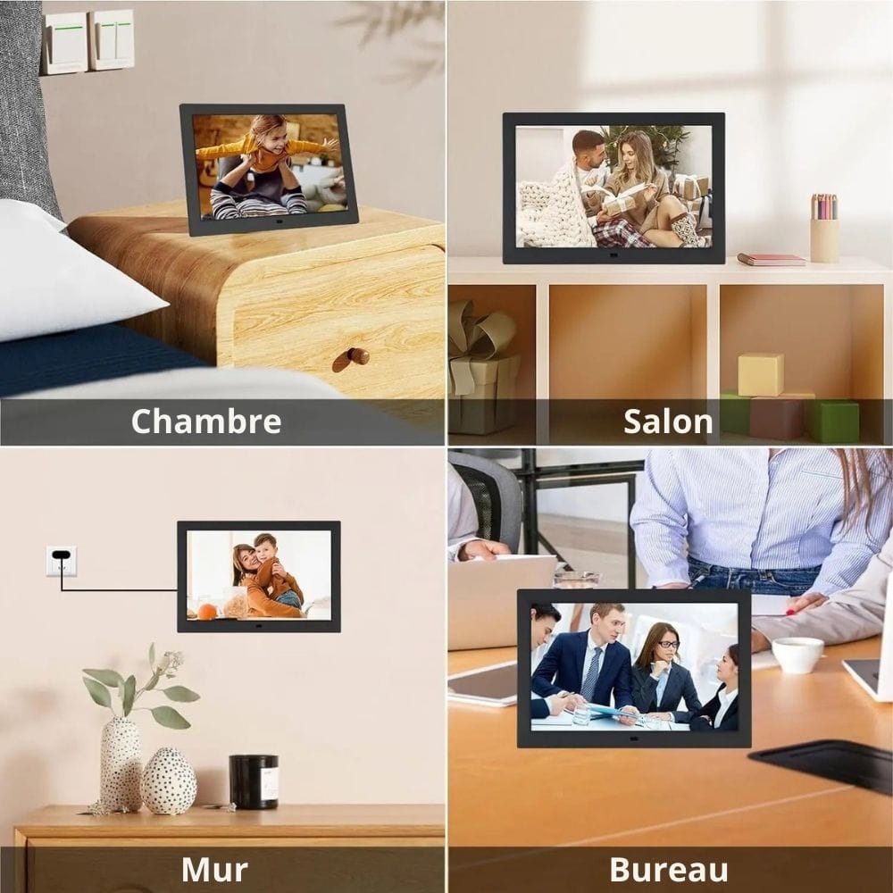 Cadre Photo Numérique 10 Pouces