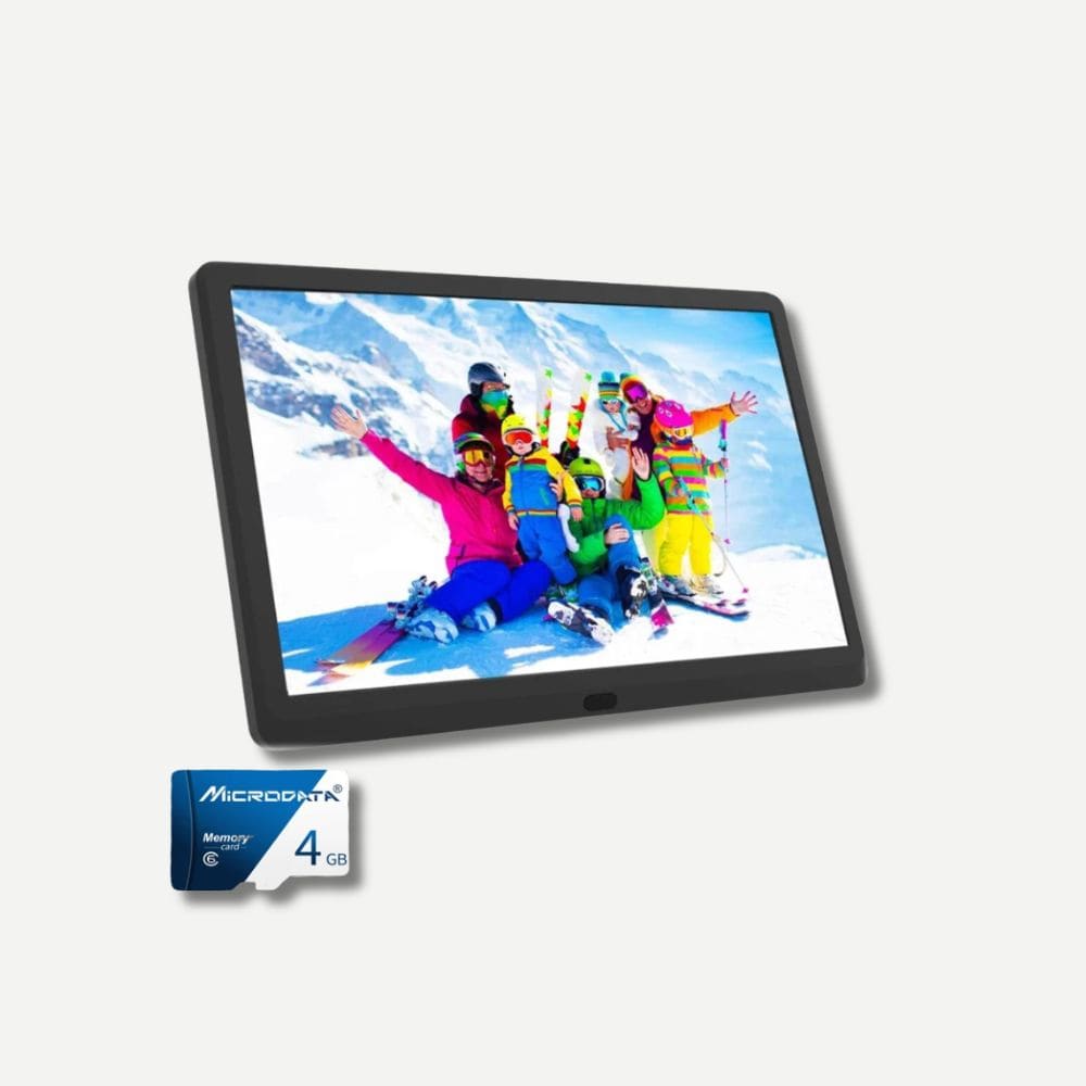 Cadre Photo Numérique 10 Pouces Noir 4 Gb