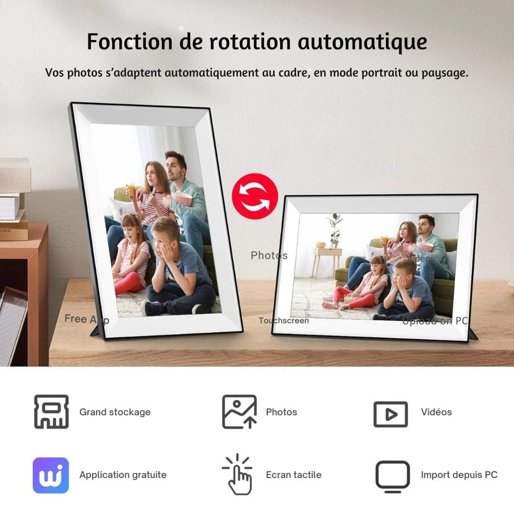 Cadre Photo Numérique Connecté