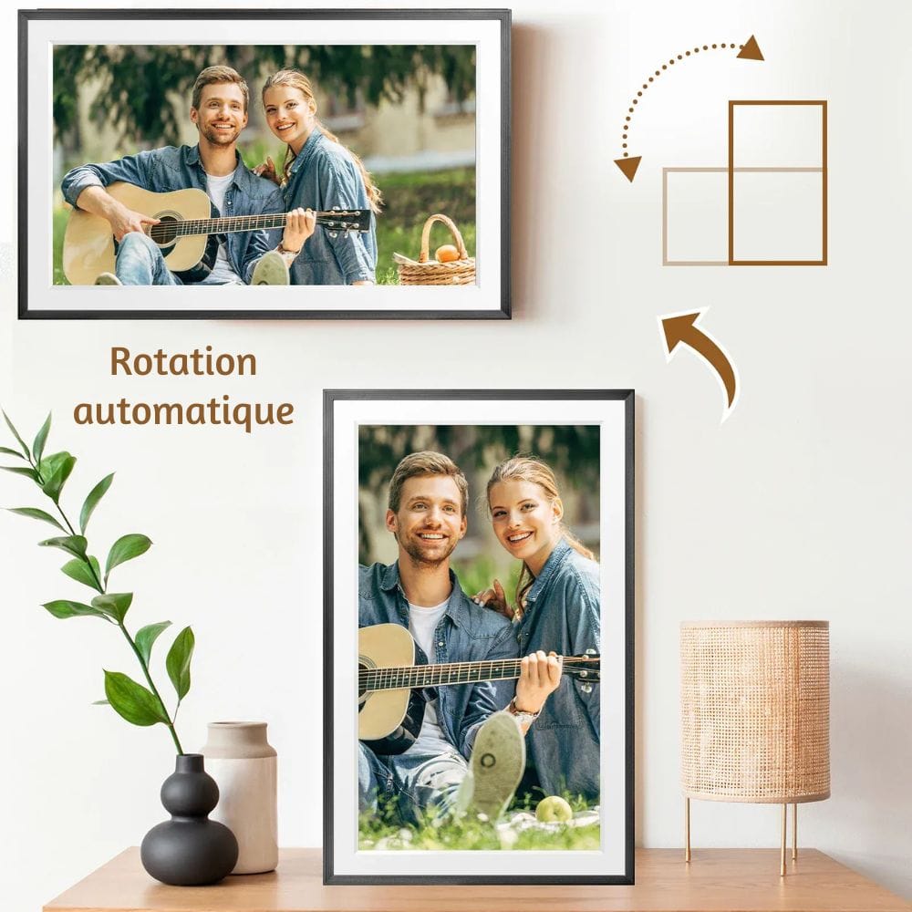 Cadre Photo Numérique Connecté 15 Pouces