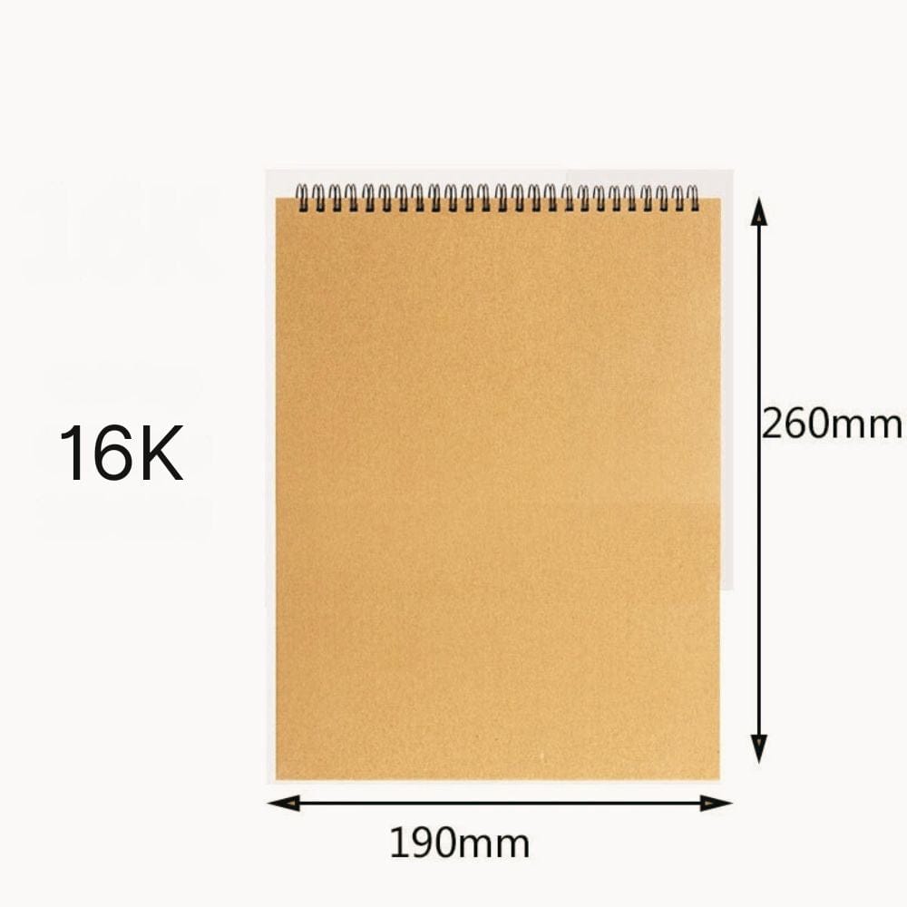 Carnet de Dessin Professionnel 16k-Reliure Haute