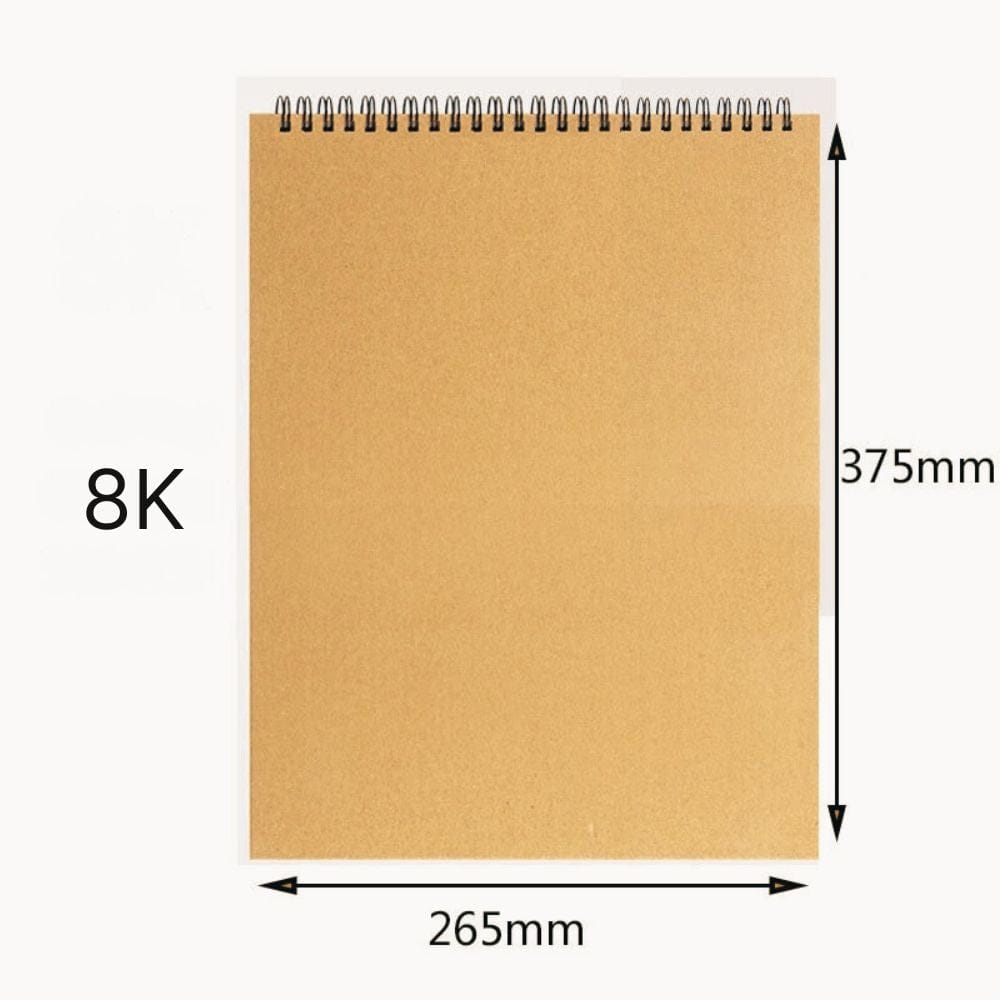 Carnet de Dessin Professionnel 8k-Reliure Haute