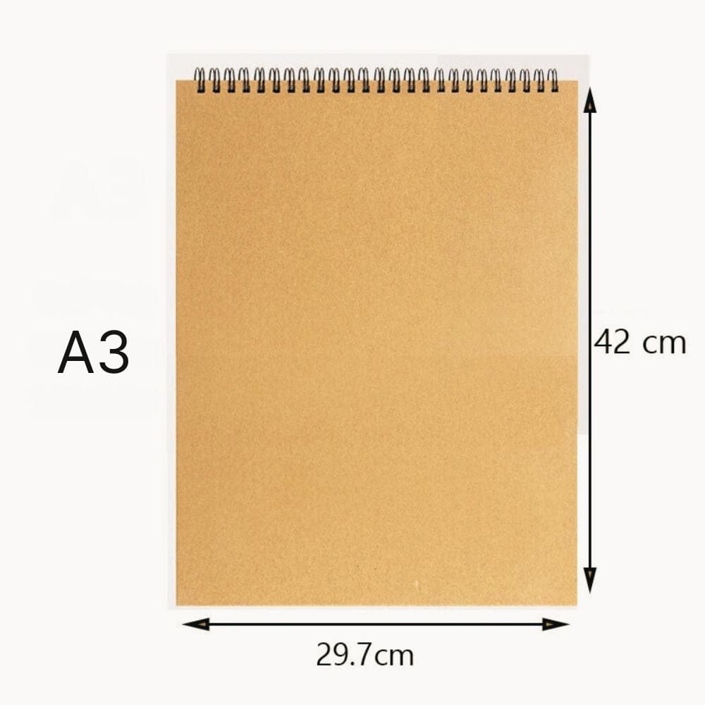 Carnet de Dessin Professionnel A3-Reliure Haute