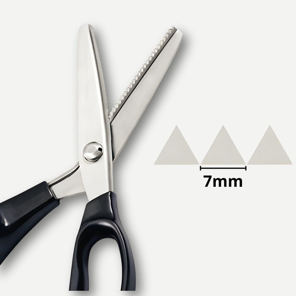 Ciseaux Zigzag Triangle 7mm
