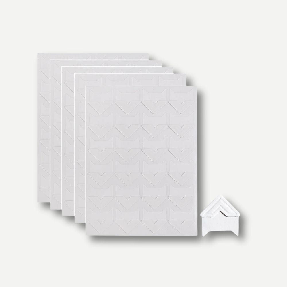 Coins Photo en Papier Blanc – 120 Coins