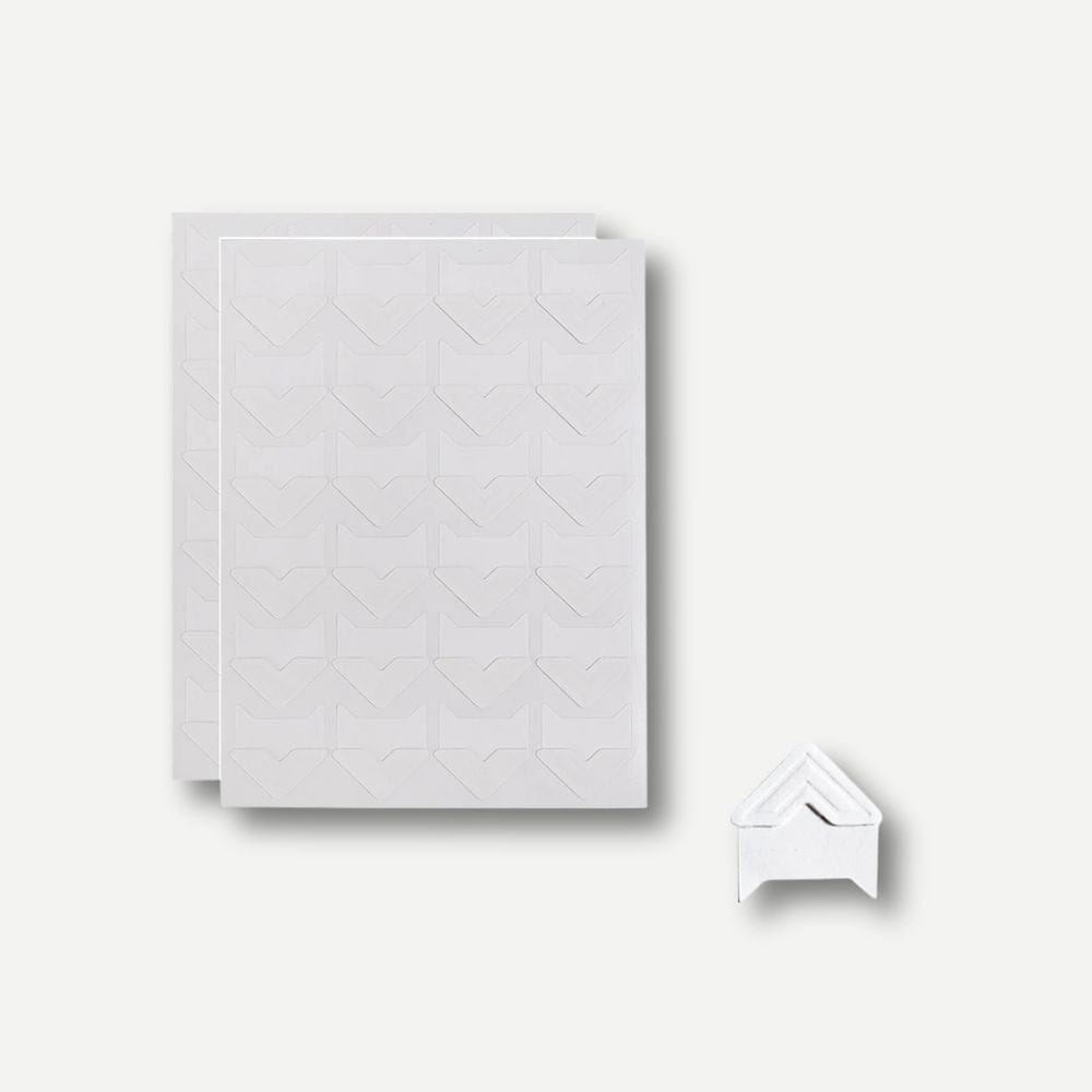 Coins Photo en Papier Blanc – 48 Coins