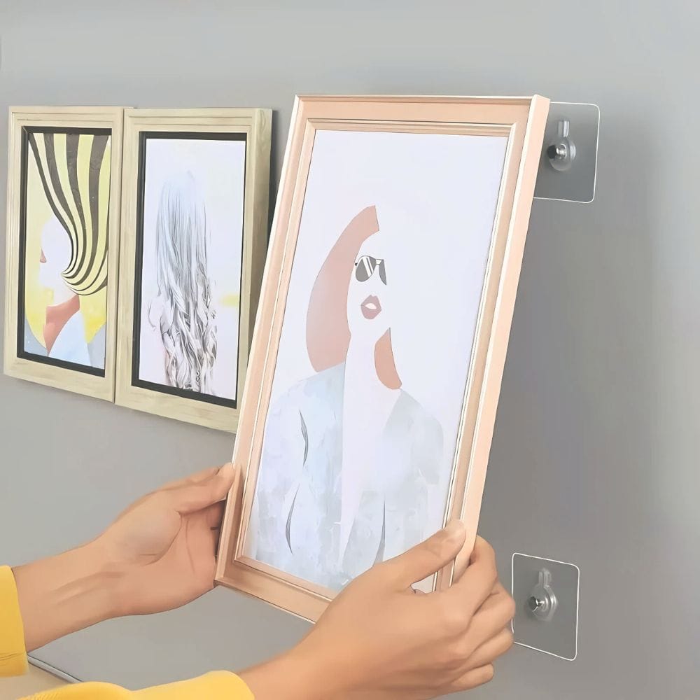 Crochet Mural Adhésif 10 Pièces