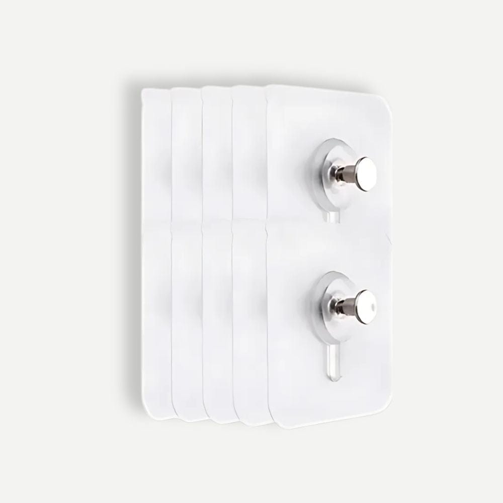 Crochet Mural Adhésif 10 Pièces