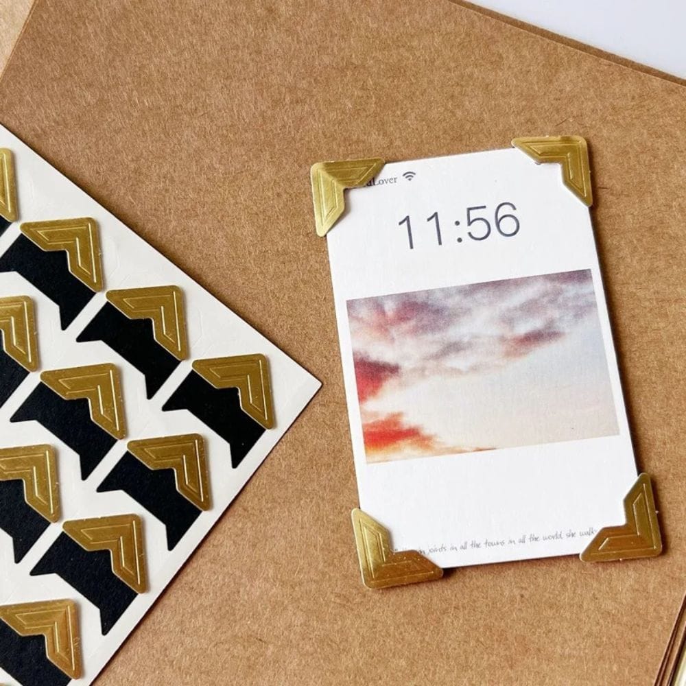 Décoration Coin Photo Anniversaire Doré