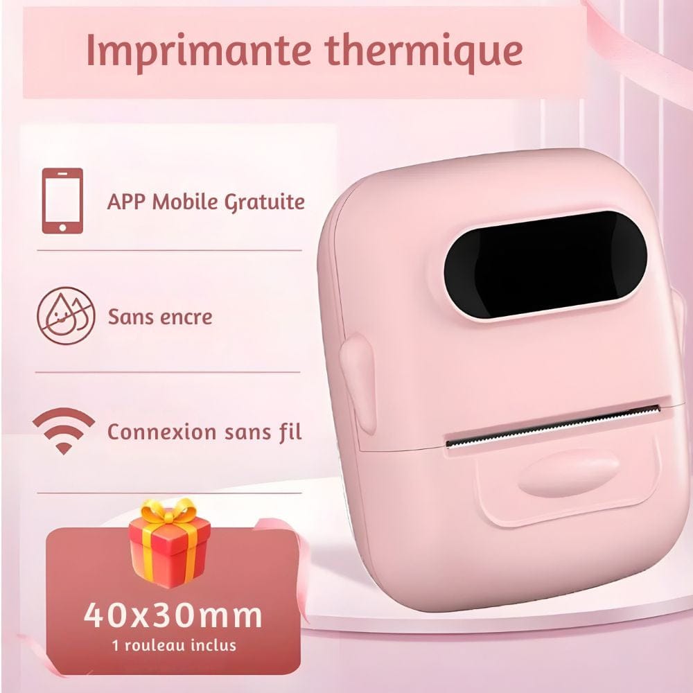 Étiqueteuse Thermique Bluetooth Autocollante Sans Encre