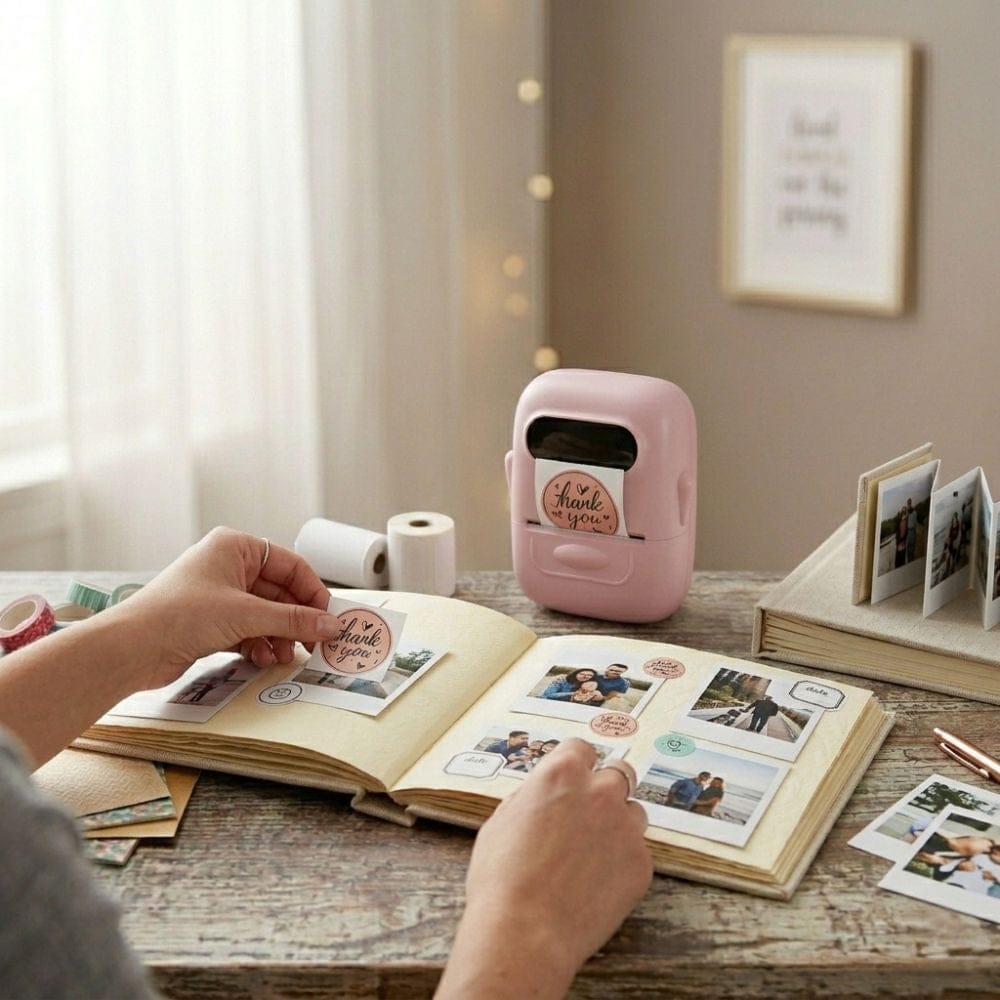 Étiqueteuse Thermique Bluetooth Autocollante Sans Encre