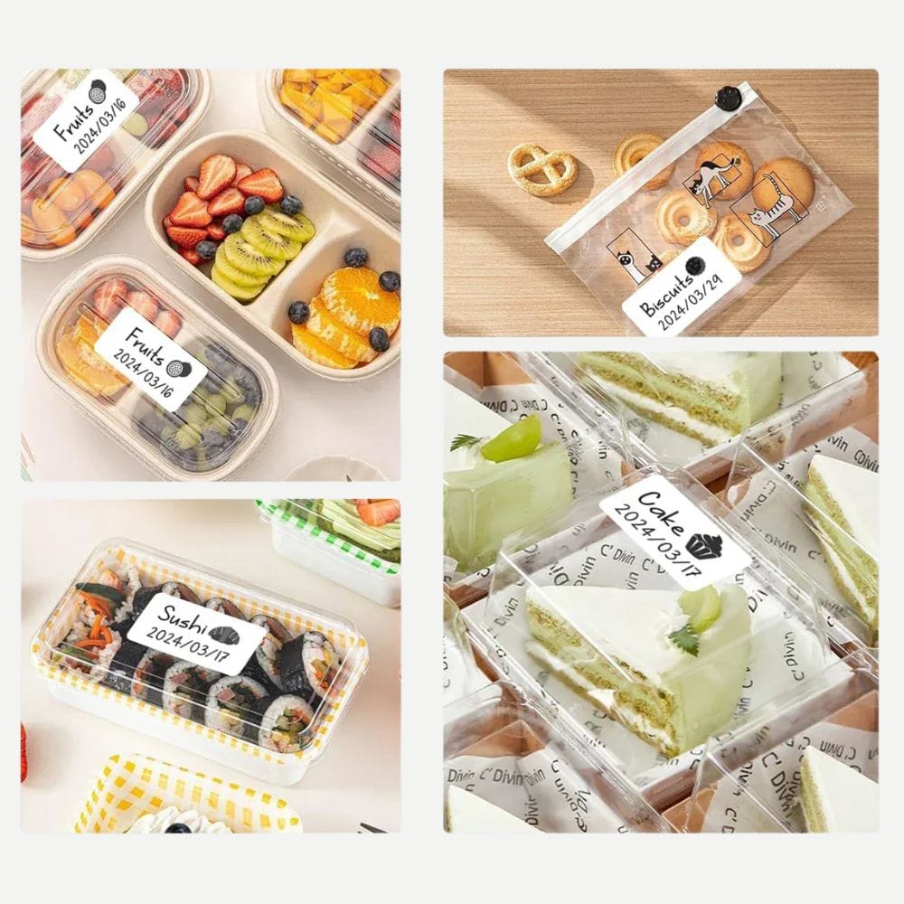 Étiquettes Thermiques Autocollantes 30-50mm Rouleau