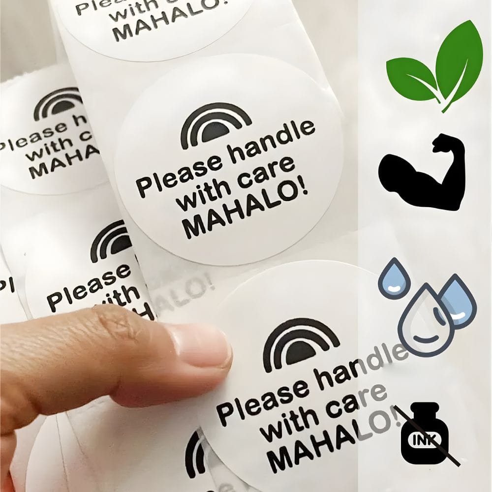 Étiquettes Thermiques Autocollantes 30-50mm Rouleau