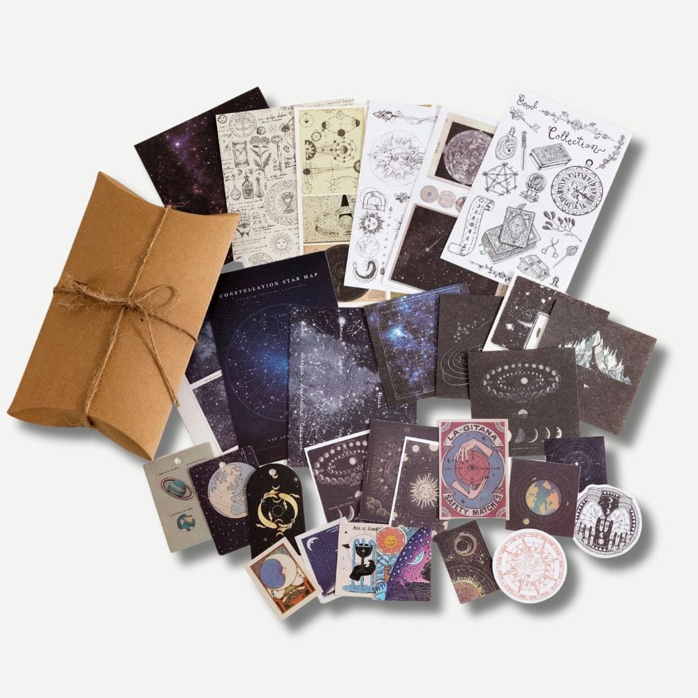 Kit Scrapbooking Vintage Mystique & Astrologie