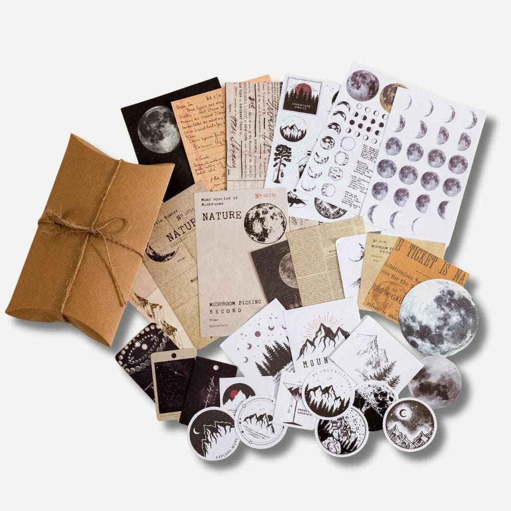 Kit Scrapbooking Vintage Nuit Enchantée