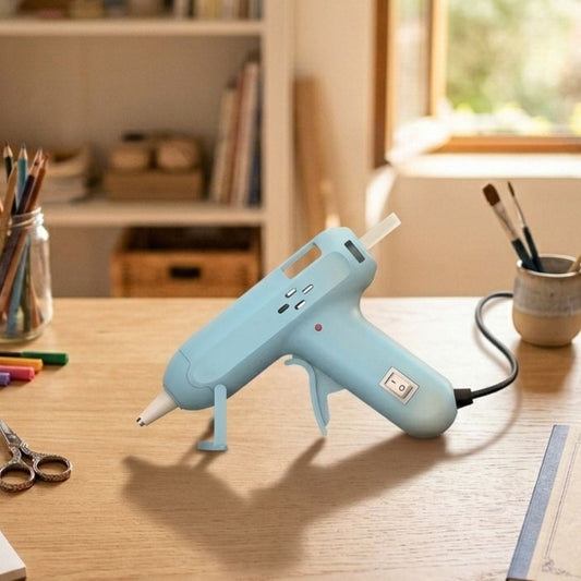 Mini Pistolet à Colle 20W – Précis, 3 Coloris Pastels