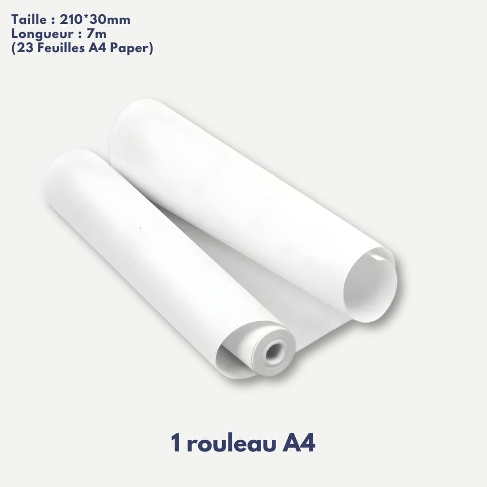 Papier Thermique A4 Rouleau 210mm Sans BPA 1 Rouleau