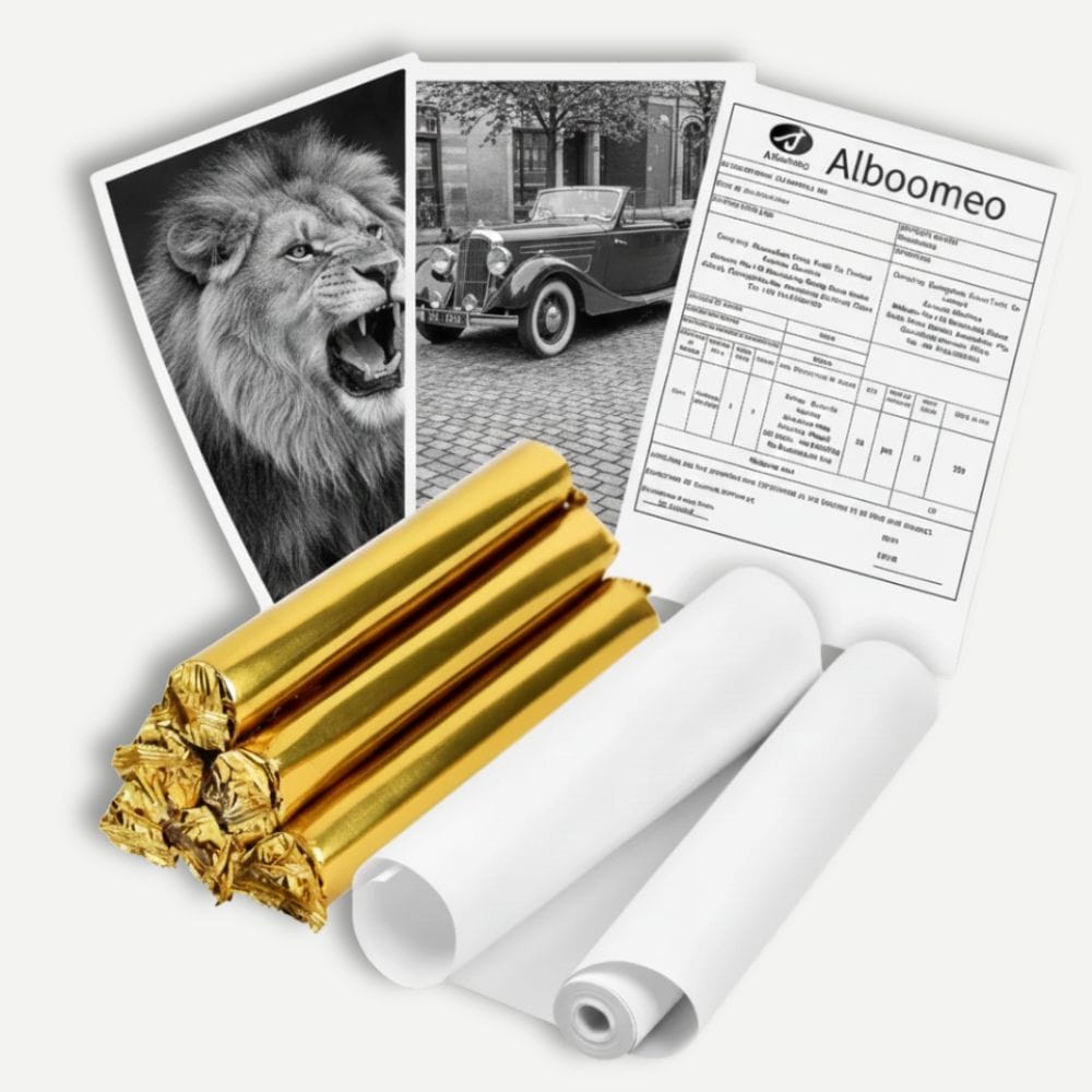 Papier Thermique A4 Rouleau 210mm Sans BPA