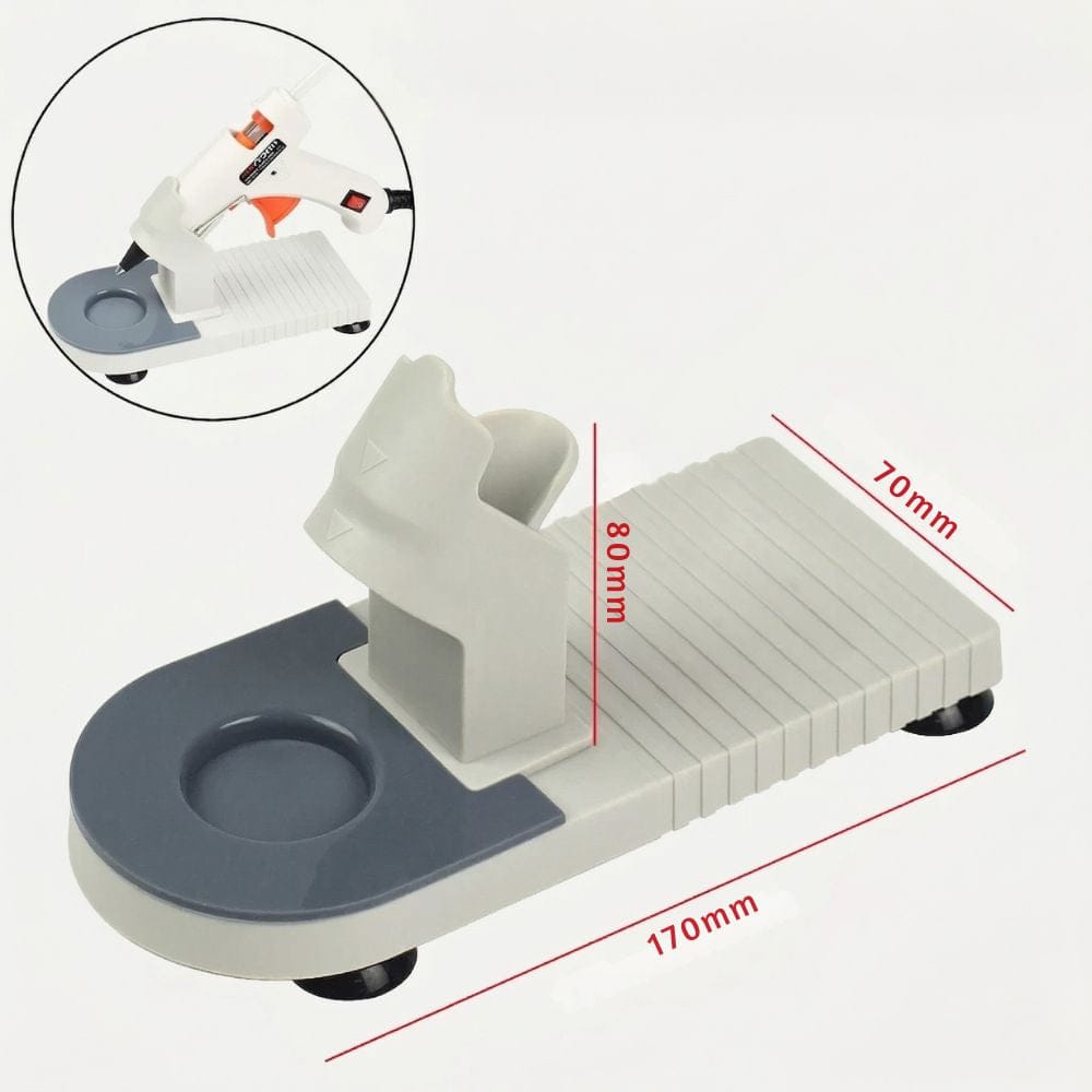 Pistolet de Colle 7mm – Socle Plateforme de Travail Intégré