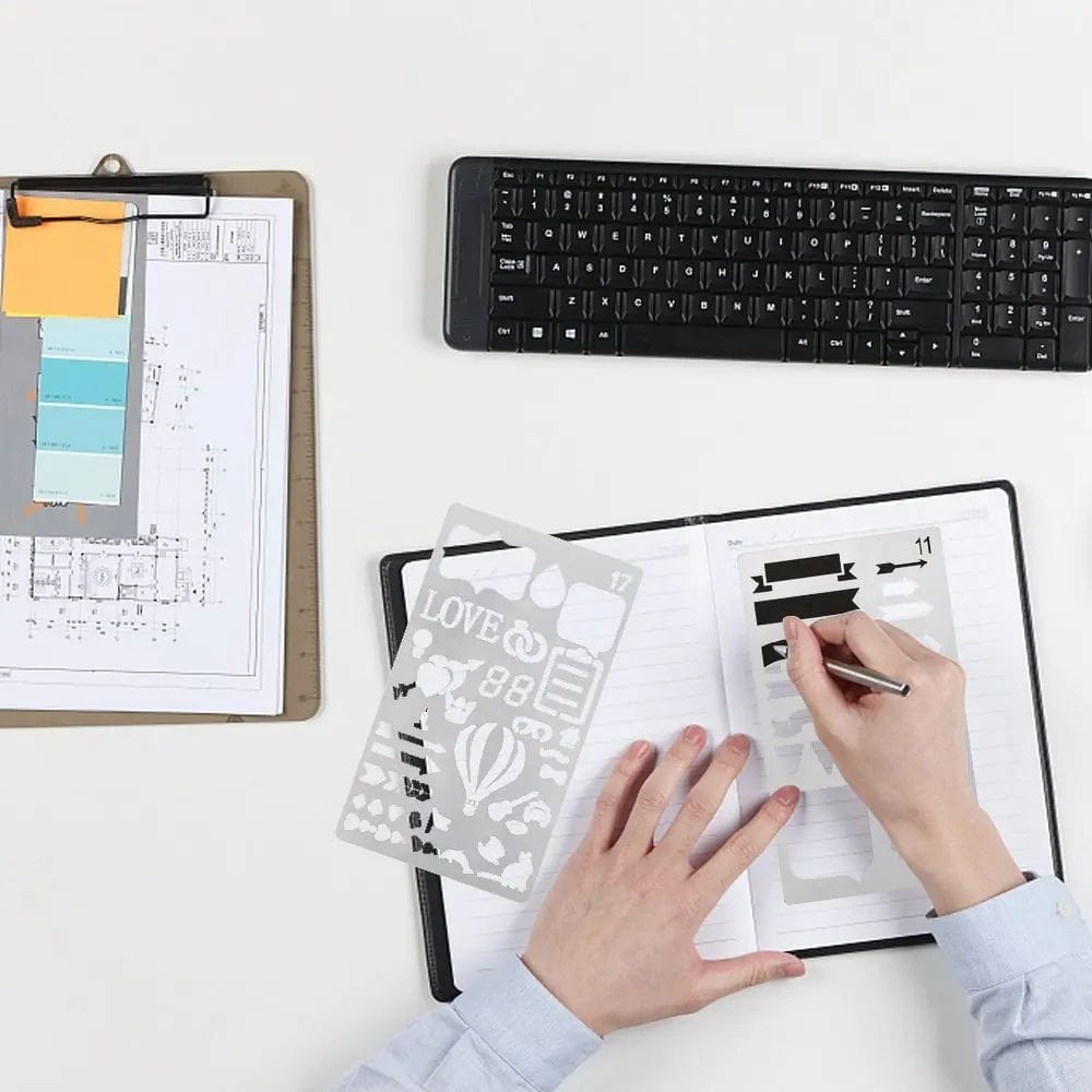 Pochoirs Bullet Journal