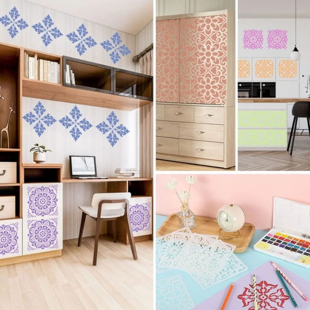 Pochoirs Mandala 16 Pochoirs