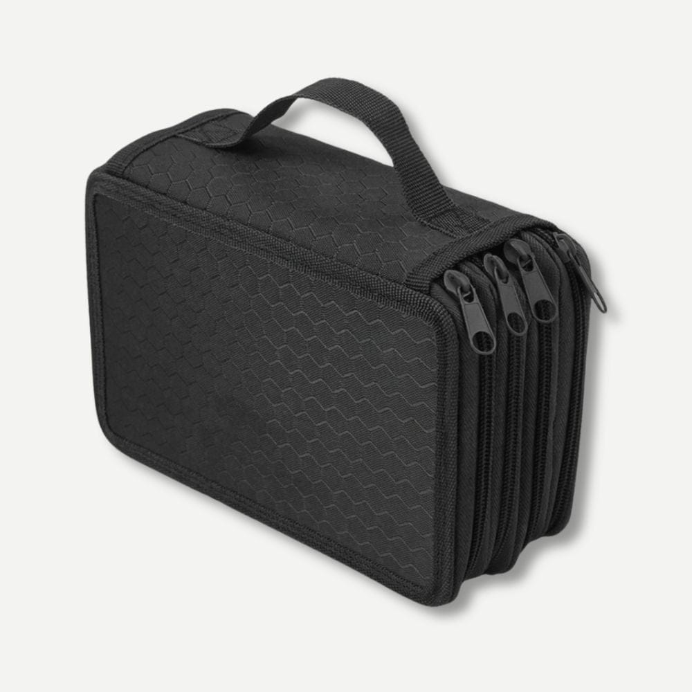 Trousse à Compartiment Noir