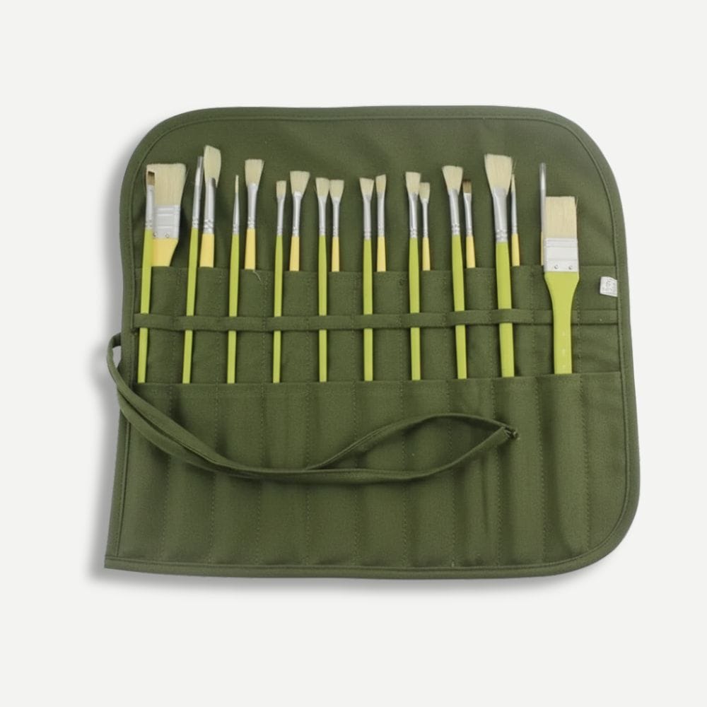 Trousse à Pinceaux Vert