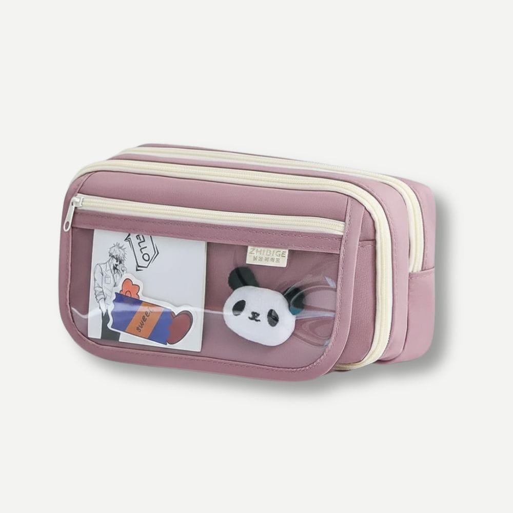 Trousse Scolaire Rose